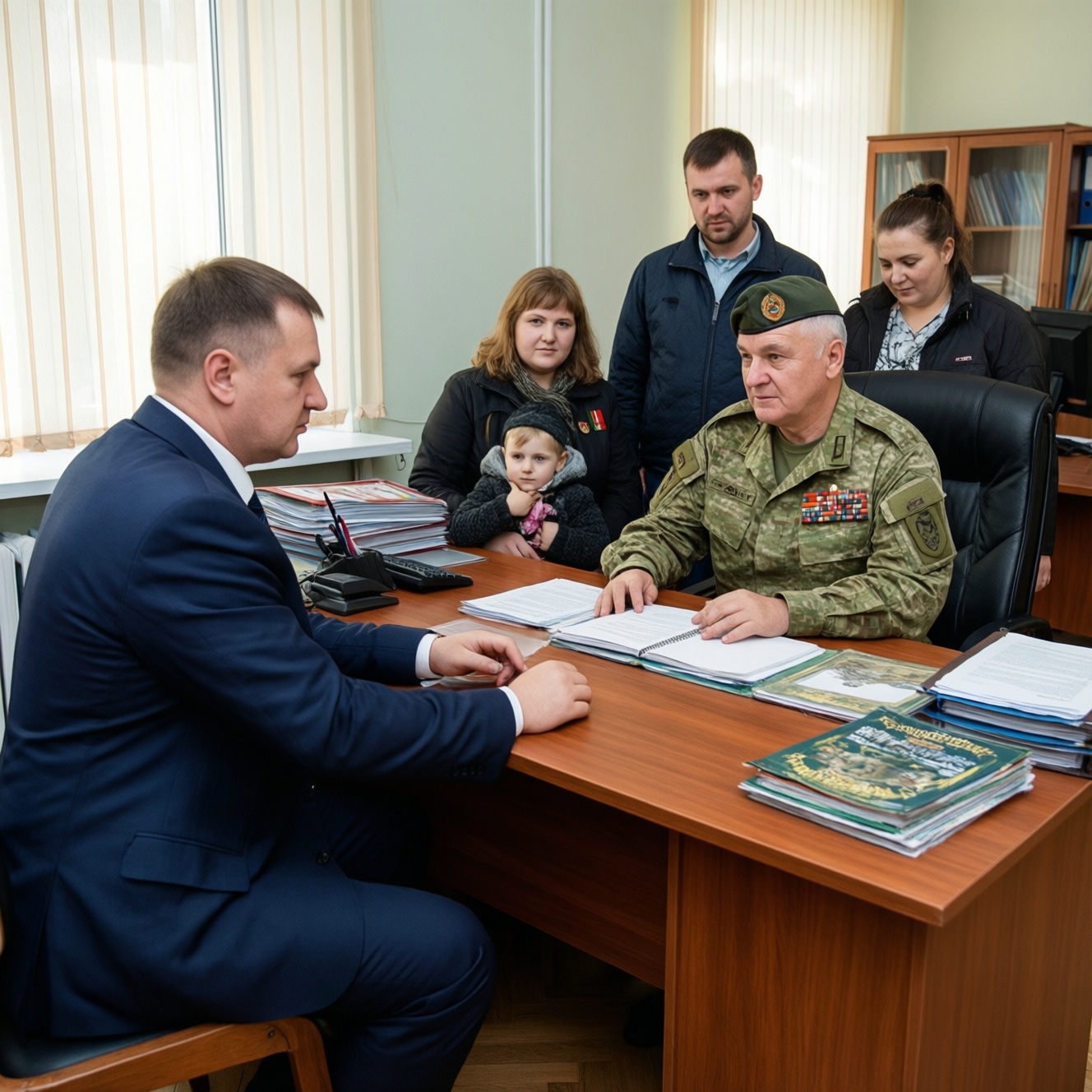 Марченко провел личный прием участников СВО и их семей в Волгограде